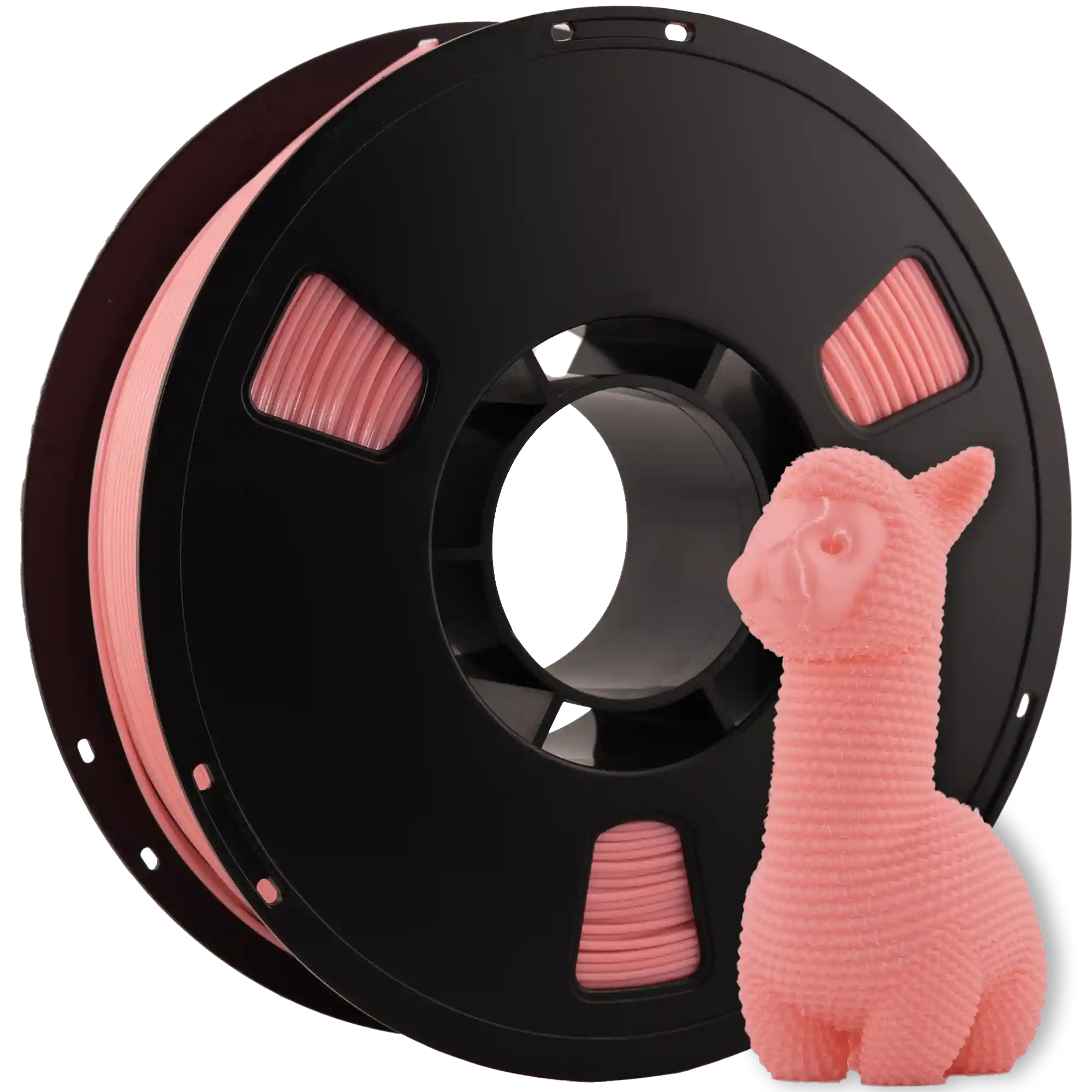 PLA-пластик 3DShop для 3D-принтера 1.75mm 1кг Glowing Рожевий