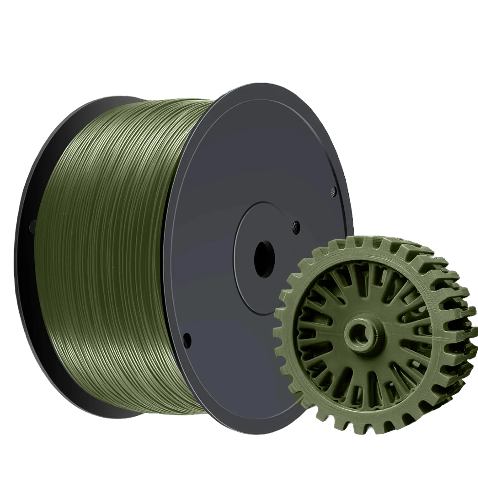 PETG-пластик Sunlu для 3D-принтера 1.75mm 5кг Хакі
